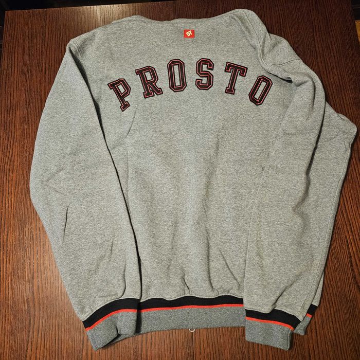 PROSTO. Sport ST Szara bluza z kapturem rozmiar "L"