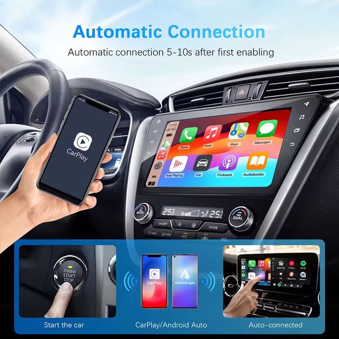 беспроводной Carplay и android auto