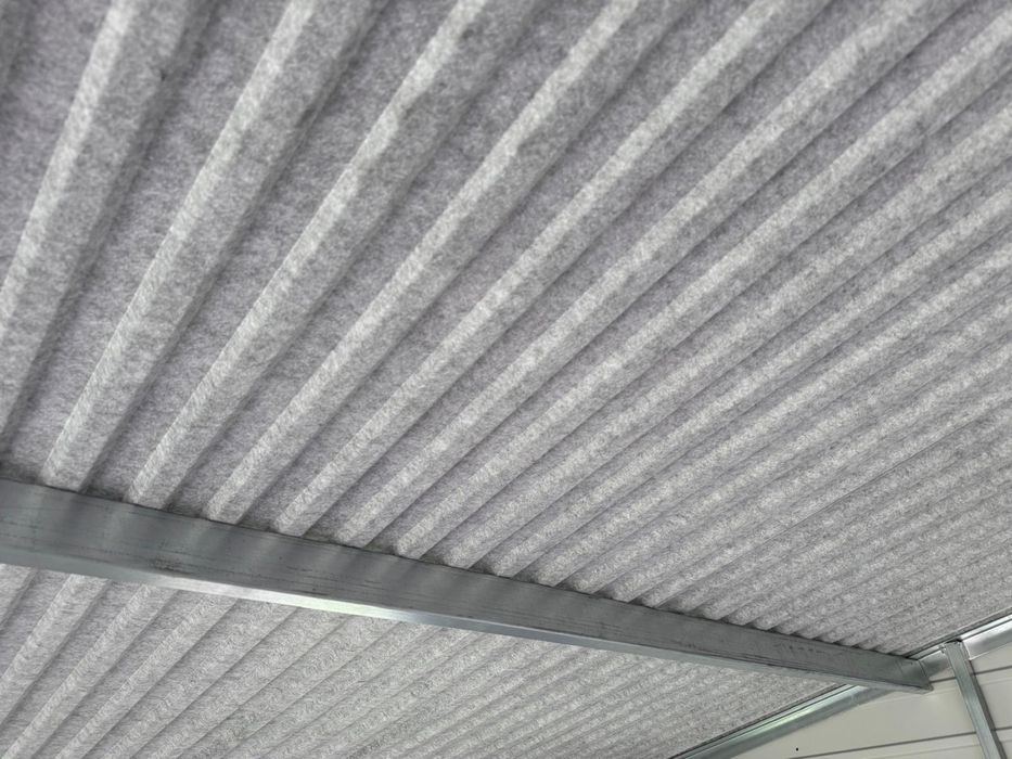 Garaż blaszany drewnopodobny 6x6