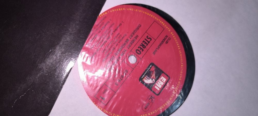 Herbert bon Karajan Dirigiert berühmte Ouvertüren płyta winylowa