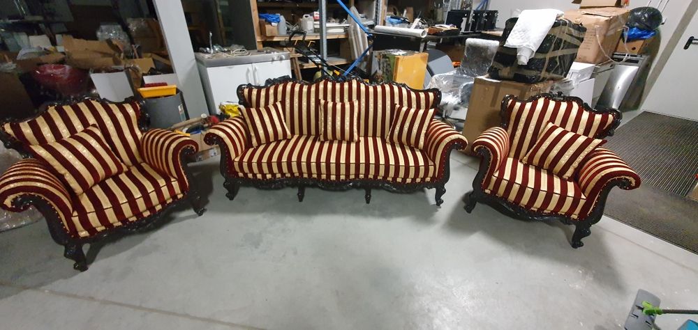 Zestaw Mebli po renowacji 3+1+1