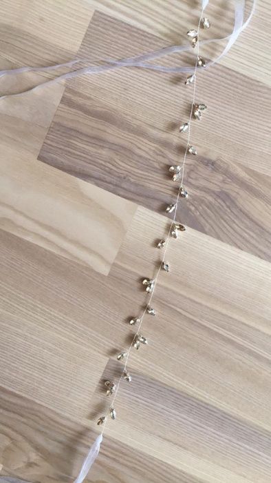 Opaska ślubna krysztalki