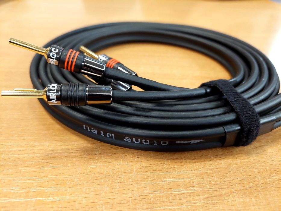 Kabel głośnikowy NAIM NAC A5 2x2,5mb z wtykami QED Airlock