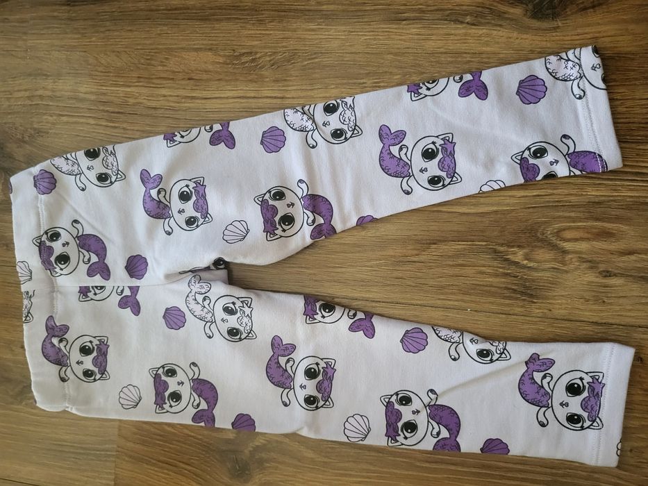 Legginsy ocieplane gabby 92 h&m