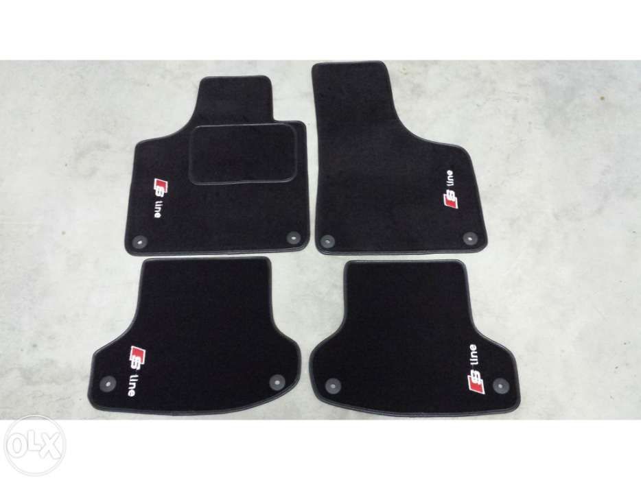 Tapetes Premium Sline para Audi A1, A2, A3, A4, A5 e TT