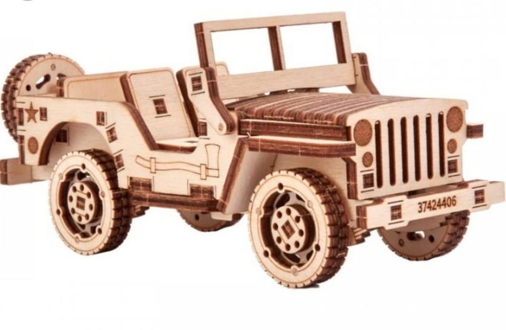 Детский 3D пазл Джип