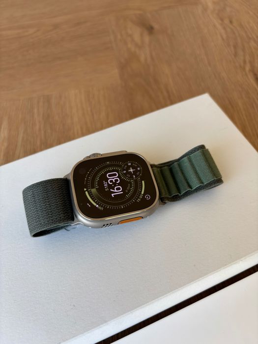 Idealny Apple Watch Ultra 49 mm  TITANIUM CELLULAR GPS Perfekcyjny!