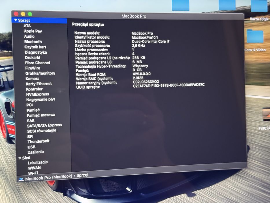 MacBook Pro Retina 15,4 Mid 2012