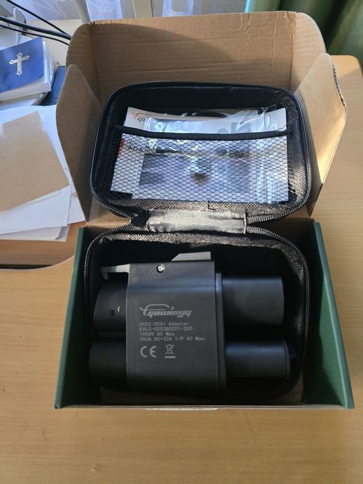 Адаптер перехідник CCS2 CCS1 Combo DC+AC GUWIEYG