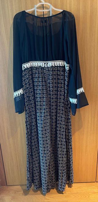 Vestido comprido t. L RA-RE