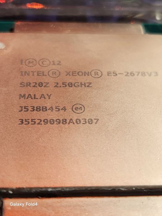 Xeon E5-2678V3 две штуки
