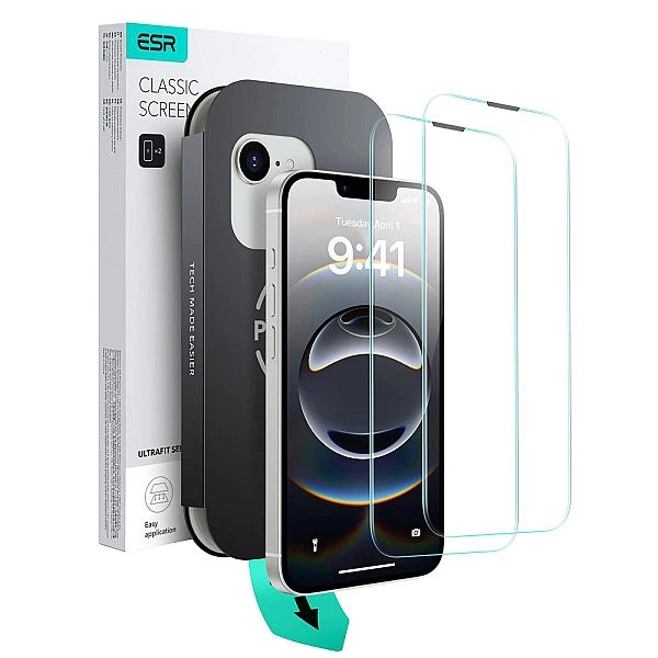 Szkło Hartowane Esr Ultrafit Tempered Glass 2-Pack Iphone 13 / 13 Pro
