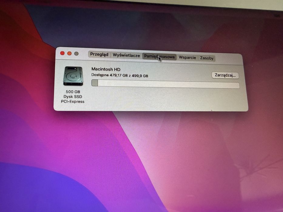 MacBook Air 13-calowy 2015r model A1466