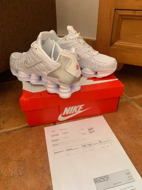 Białe trampki Nike TL, rozmiar 45