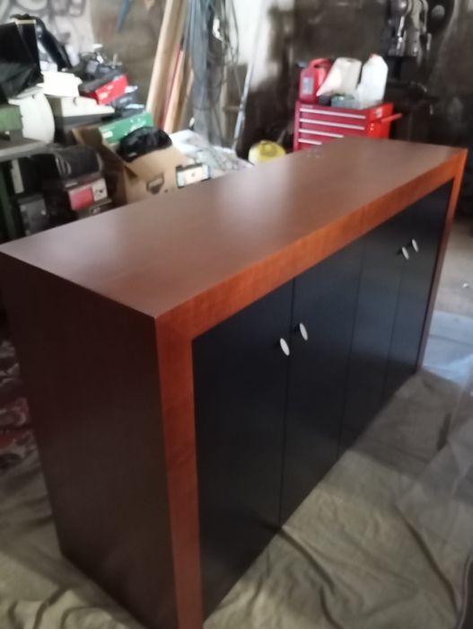 Conjunto moveis de sala em cerejeira