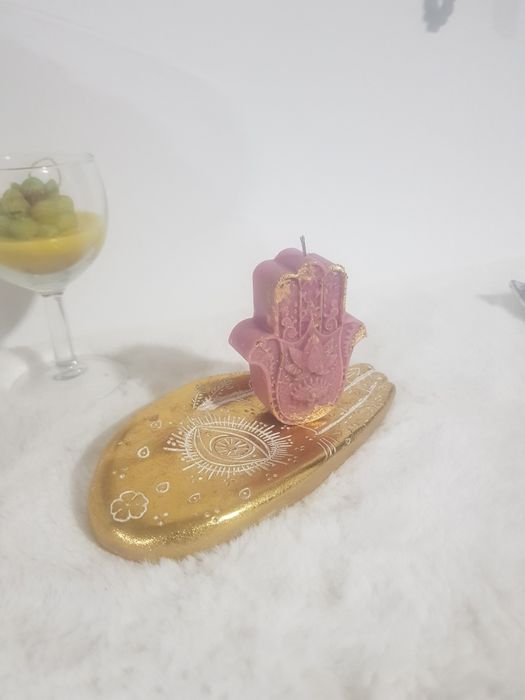 Vela feita de iniciante