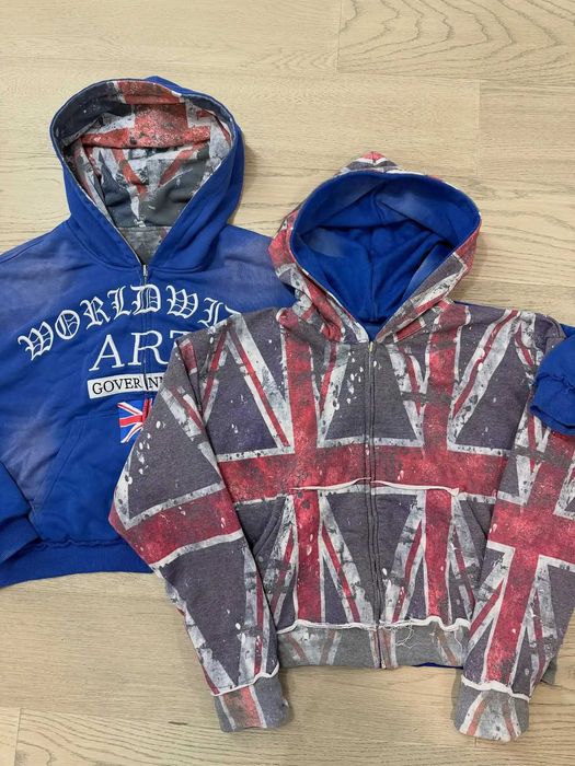 2 sided Zip-Hoodie America Двухсторонняя зипка америка S, M, L, XL