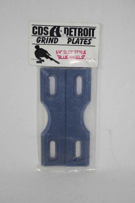 P/ Patins em Linha-CDS Detroit-Grind Plates-1/4 Slot style-Blue Angels