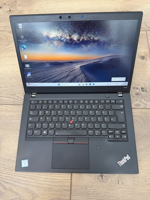 Lenovo ThinkPad T480s i7-8650U 8gb ram ssd nvme 256gb Fv
