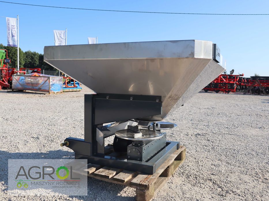 Rozsiewacz nawozu RS 600 l Langren kwasówka nierdzewka Strumyk Za-m