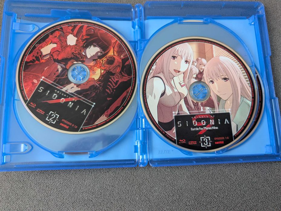Knights of Sidonia Anime 2 sezony + film Blu-Ray