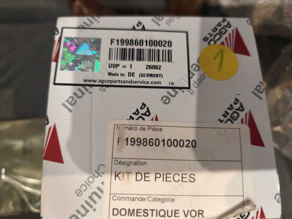 Elektrozawór agco parts