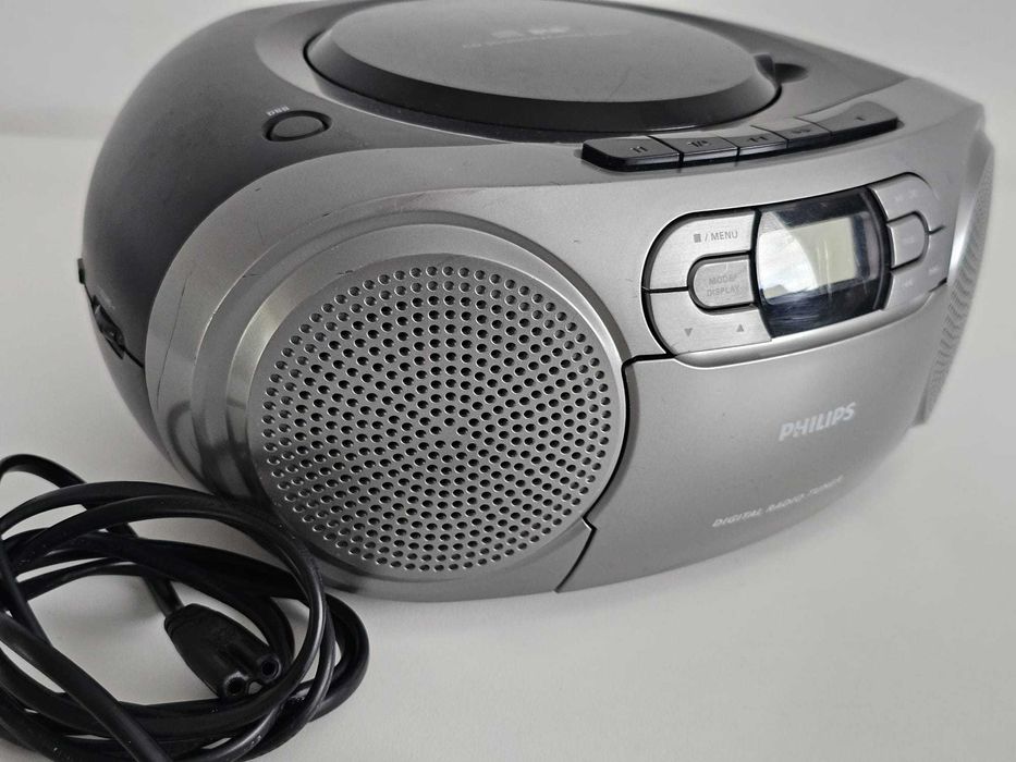 Philips AZB600 boombox radio FM DAB+ odtwarzacz CD magnetofon