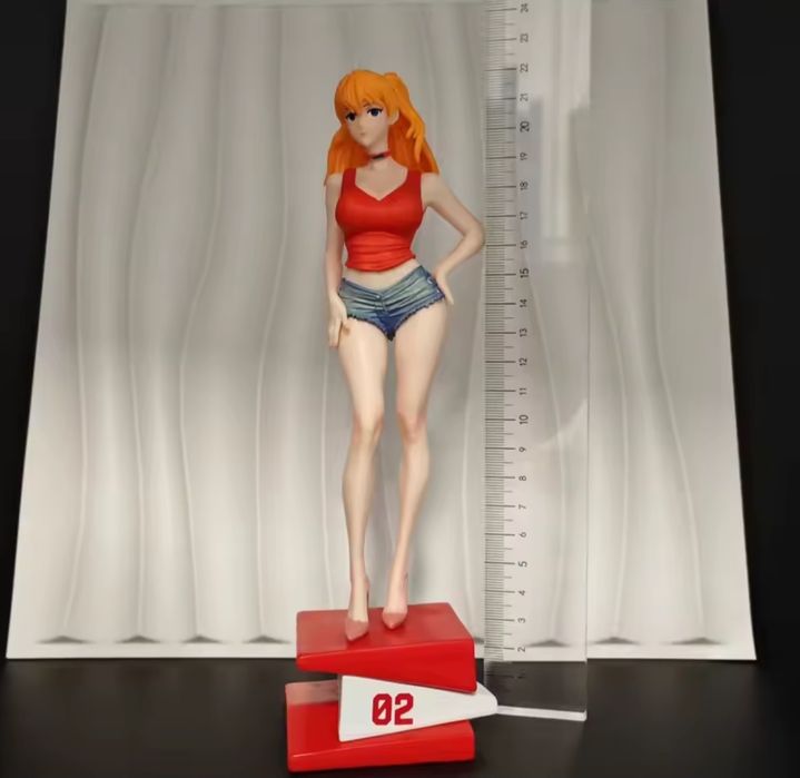 фигурки Аска Лэенгли Рей Аянами 18 см Asuka Rei Евангелион Evangelion