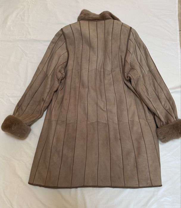 Casaco de pele reversivel  tam. XL