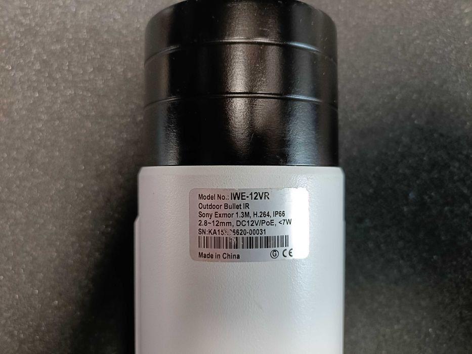 Câmara de vigilância IP exterior da marca Mazi (sensor Sony) com POE