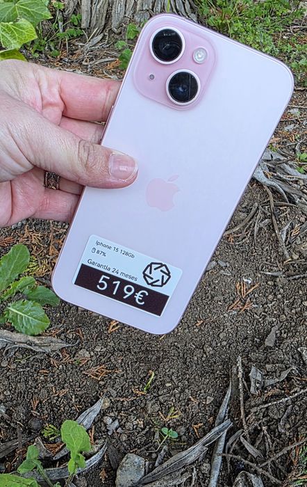 Iphone 15 128Gb C/Garantia Possibilidade de pagamento em 6X 12X 18X