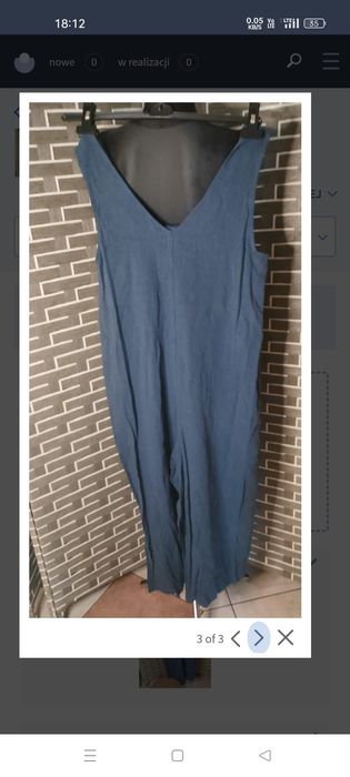 Bermudy rozmiar L nowe