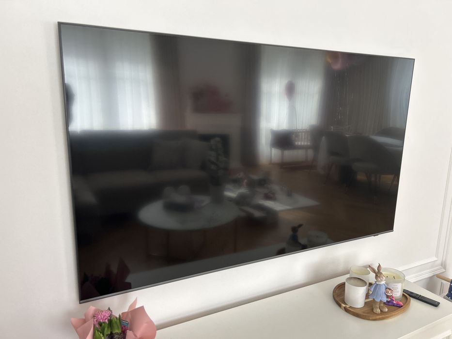 Samsung 65" QLED jak nowy – gwarancja ekran + zasilacz – 3000 zł