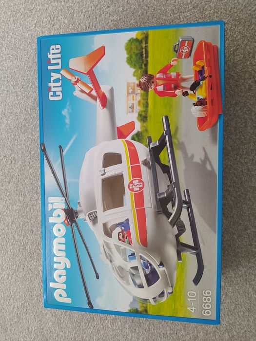 Playmobil 6686 City life śmigłowiec helikopter