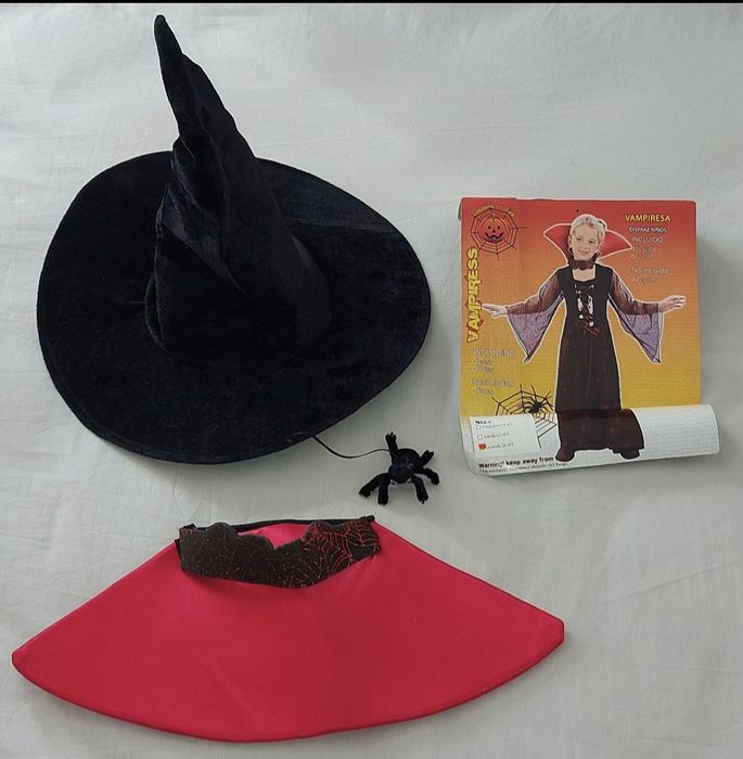 Fatos de carnaval Cinderela, vampira...