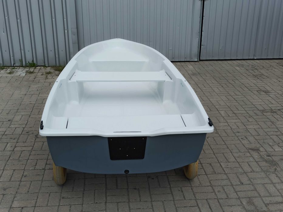 Łódka wędkarska, motorowo-wiosłowa AGATA 310, dwupłaszczowa, POLMIR