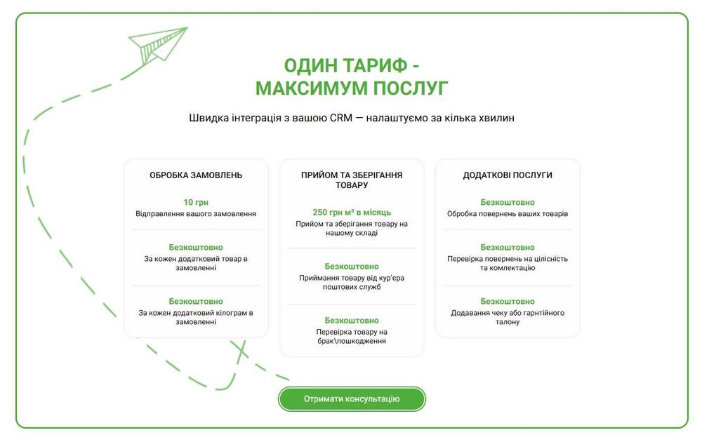 Фулфілмент сервіс для інтернет-магазинів — Newsend