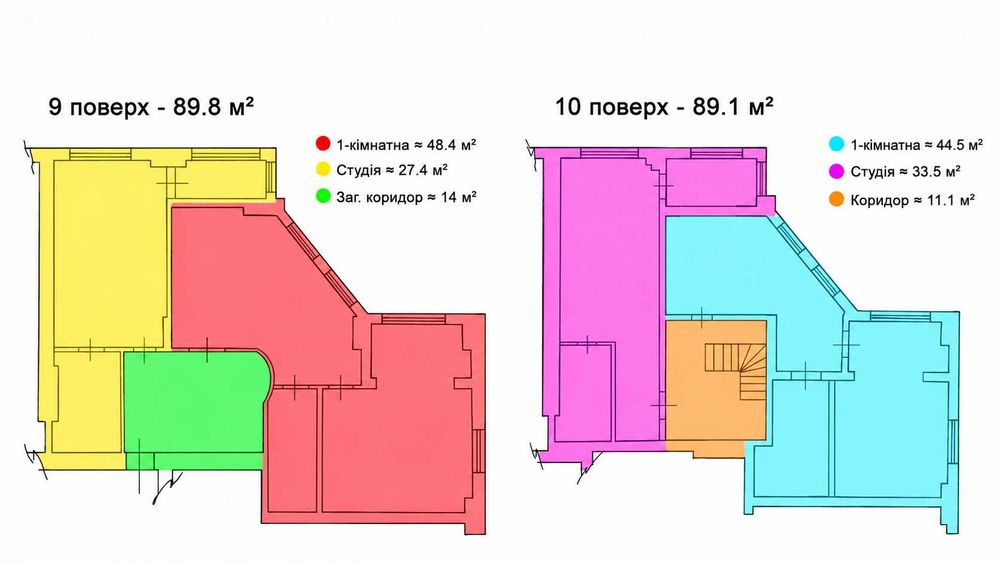 178,9 м² у Трускавці за 590 $/м² — квартира-пентхаус з можливістю поділу