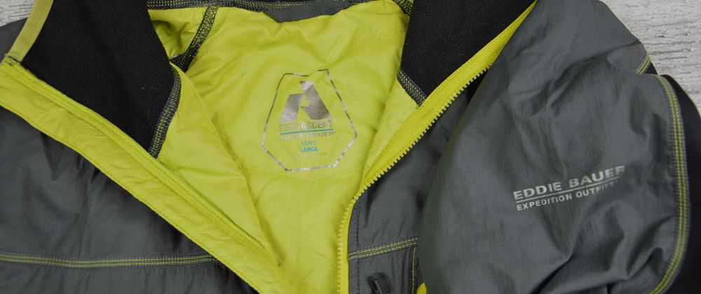 Eddie Bauer First Ascent Primaloft meska ocieplana kurtka - L