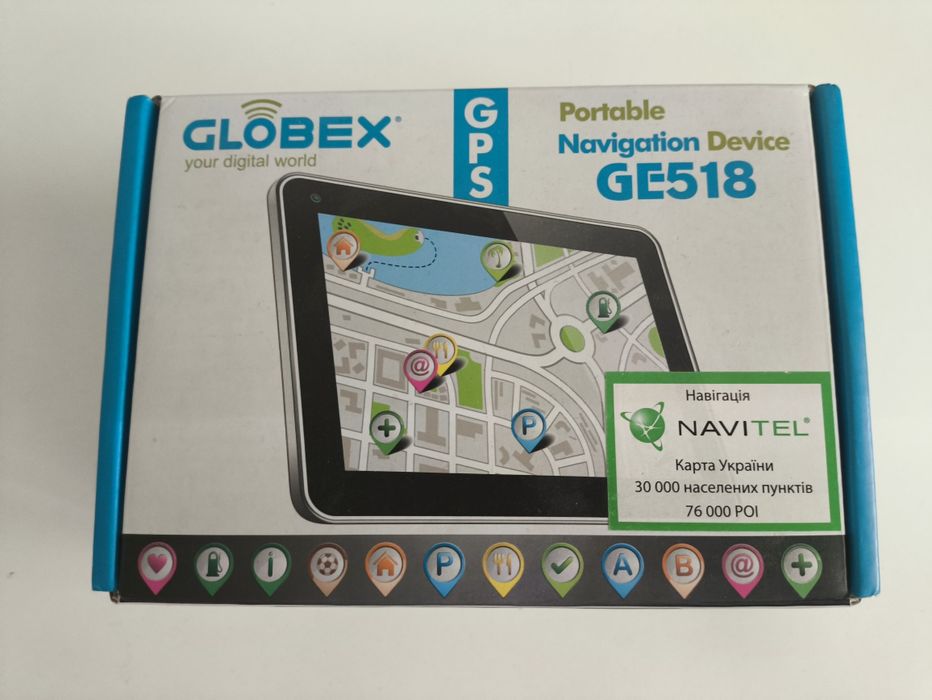 Навигатор Globex GE 518