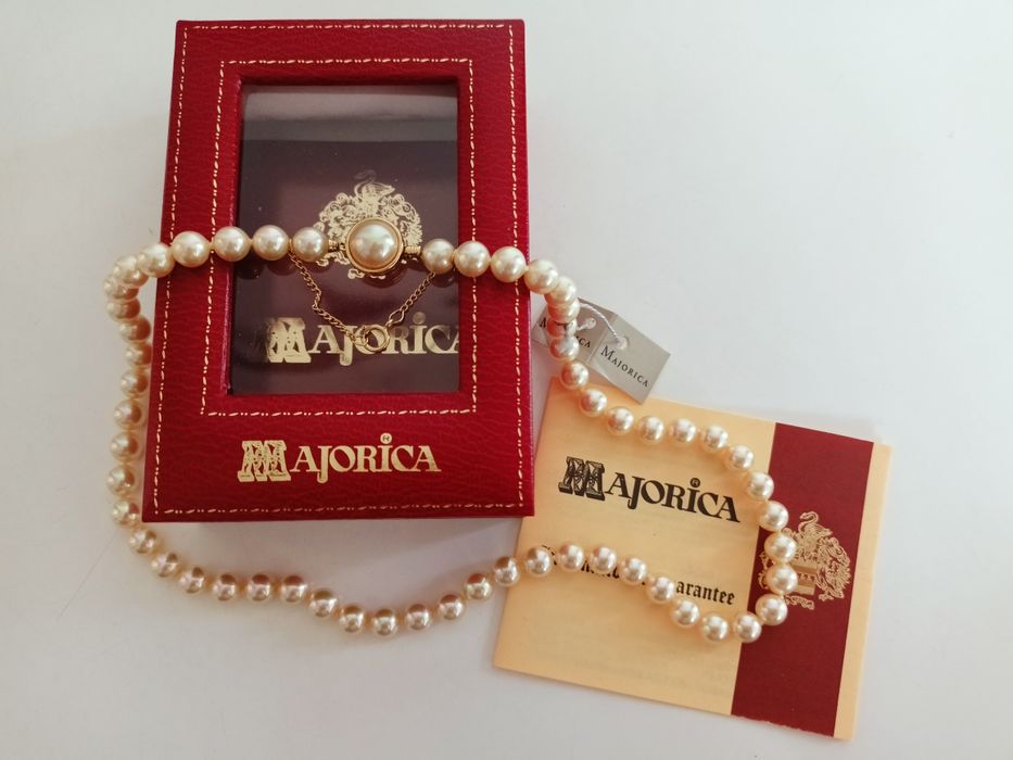 Perły Majorica vintage