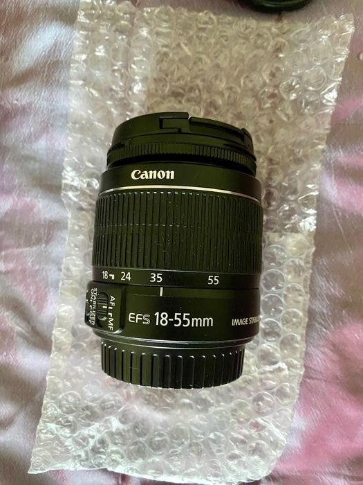 Kit Máquina Fotográfica Canon EOS 2000D + 18-55 mm f/3.5-5.6 Dc (NOVA)