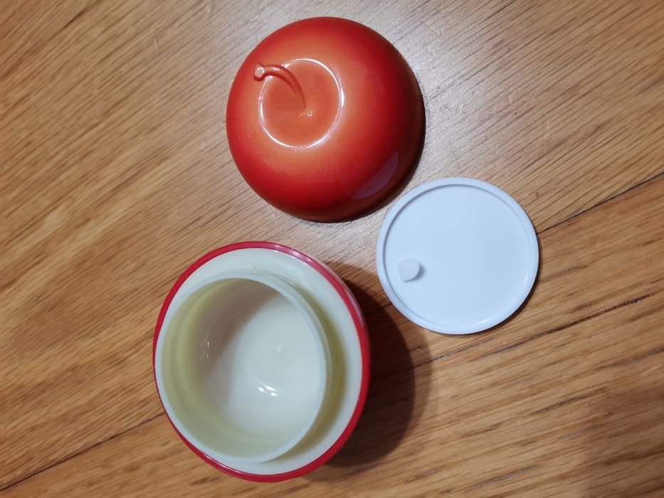 Tony Moly caixa pêssego,  recipiente boião de creme para mãos, maçã