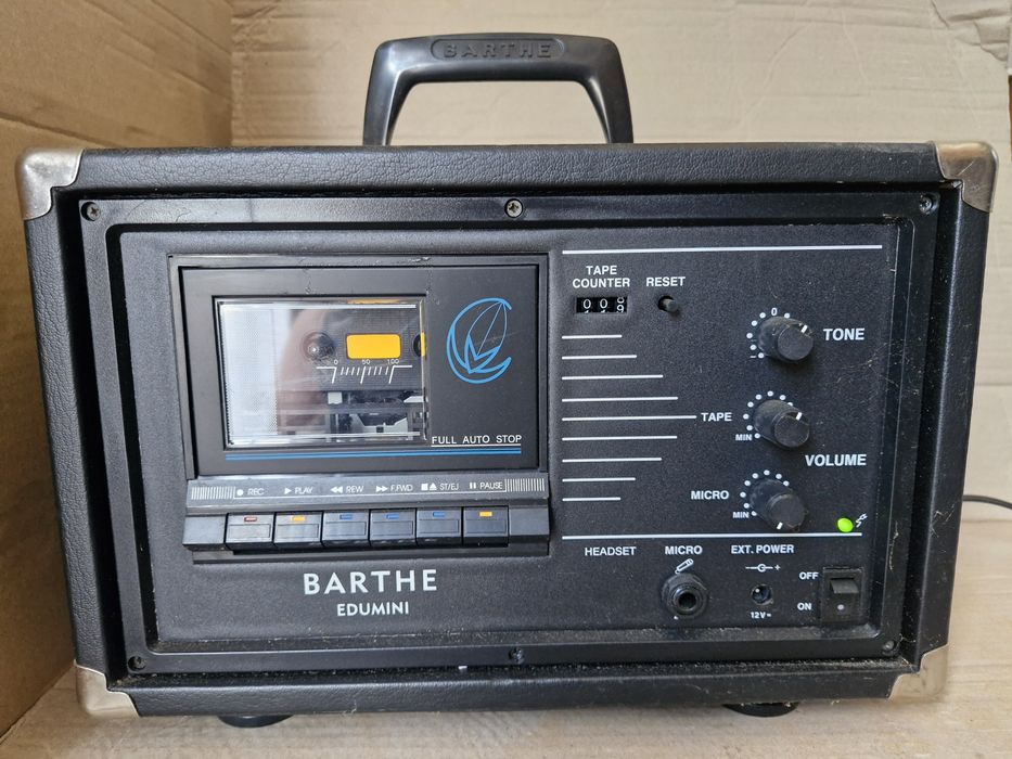 Magnetofon kasetowy Barthe Edumini