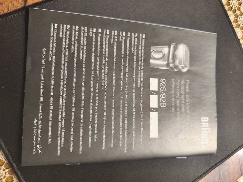 Maszynka do golenia Braun series 9
