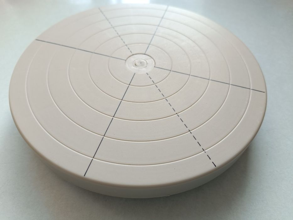 toczek plastikowy do gliny śr 20 cm wys 4 cm