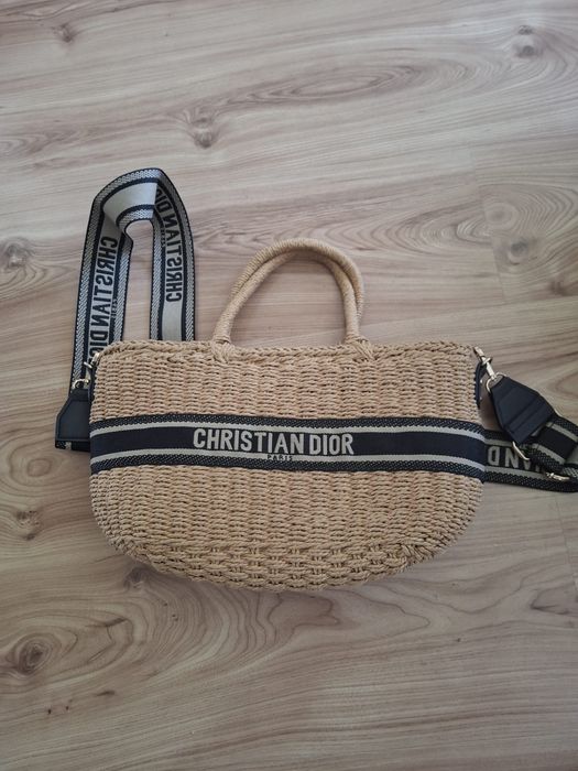 Torba torebka koszyczek na odpinanym pasku Christian Dior