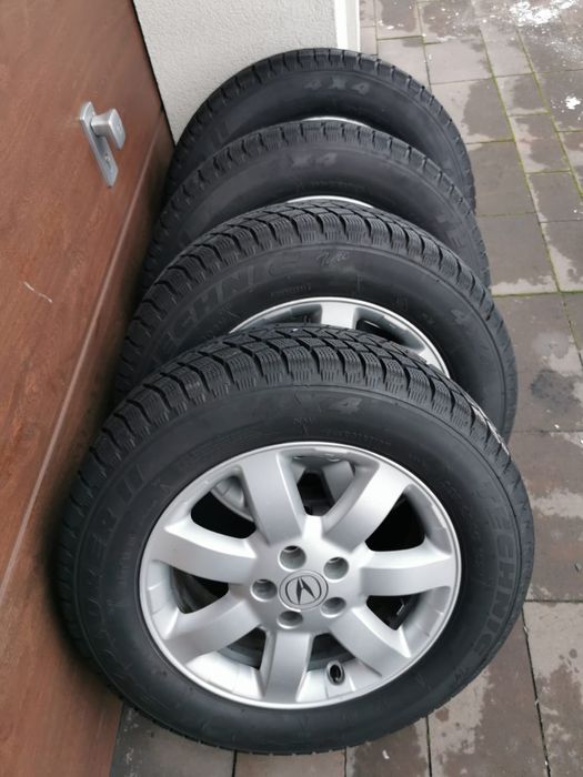 Komplet Kół Felgi Oryginalne Honda CR-V III Opony Zimowe 225/65 R17
