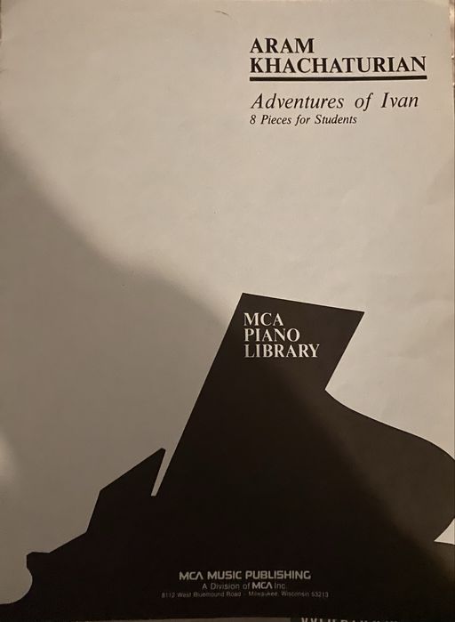 Nuty na pianino Aram Khachaturian
