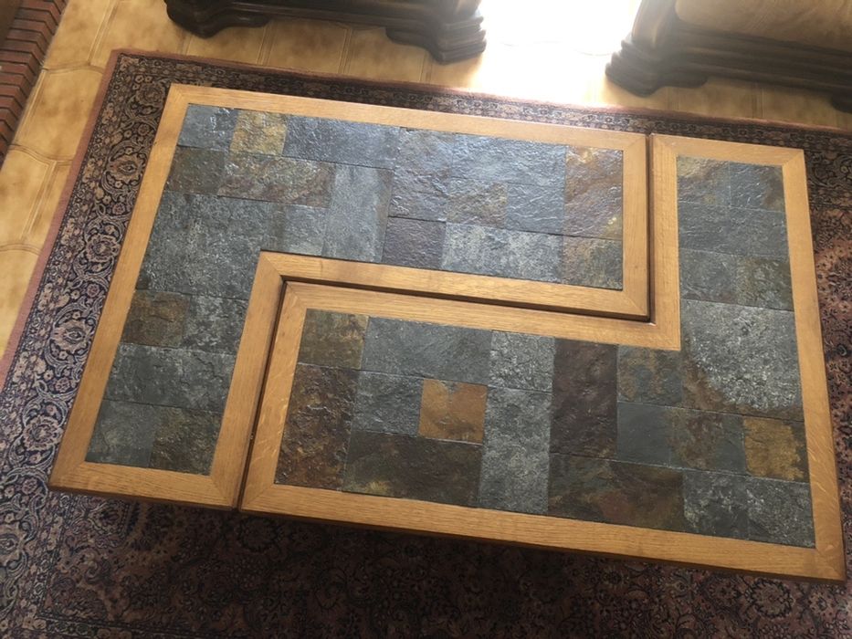 Mesa de sala com arrumacao